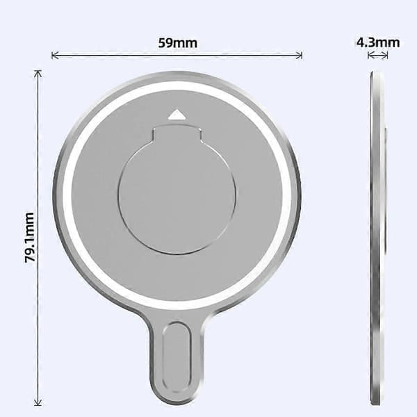 Gimbal Telefonholder Magsafe Magnetisk Base Tilbehør til DJI OSMO Mobile 4SE/5/6[D]