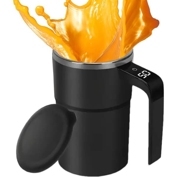 Automatic Stirring Coffee Mug, Electric Mixer Mug, Automatic Stirring Coffee Mug - LCD Screen Stirrer, Mug Mixer, for Mixing in the Kitchen/Workplace