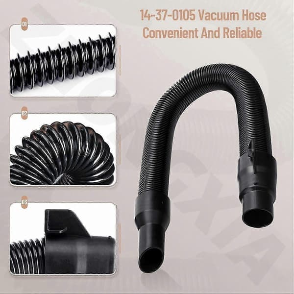 Milwaukee M18 Packout Vacuum Hose Replacement, Flexible Extended Reach for Models 14370105 & 088020-1 pc