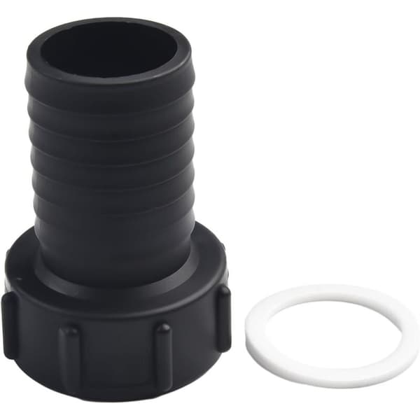 IBC tank adapter connection with coarse thread 1/2 3/4 1 2 for water hoses and drainage applications for IBC containers (50 mm)