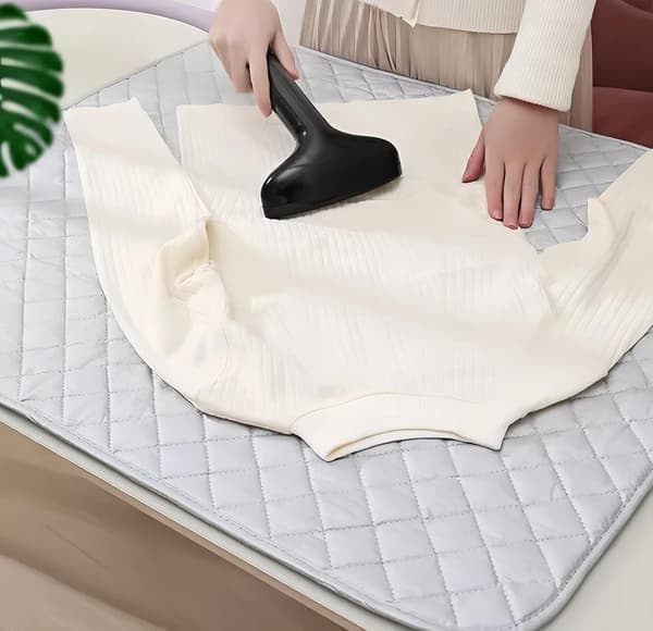 Bærbar strygemåtte - 60×55cm - Stor, ekstra tyk magnetisk strygemåtte