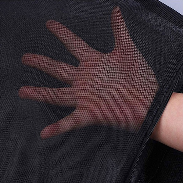 Kläd tvättmaskin tvättväska med dragkedja nylon UK nät blackA 23*30cm blackA 23*30cm