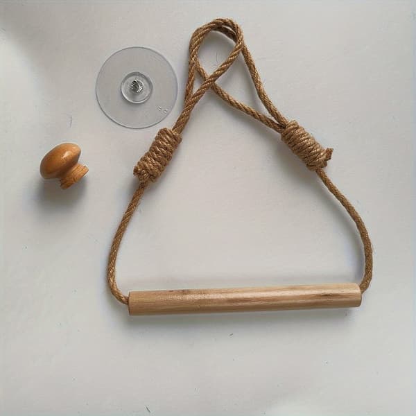 Hængende toiletpapirholder Dekorativ papirdispenser Beholder Badeværelseshåndklædeholder Style1