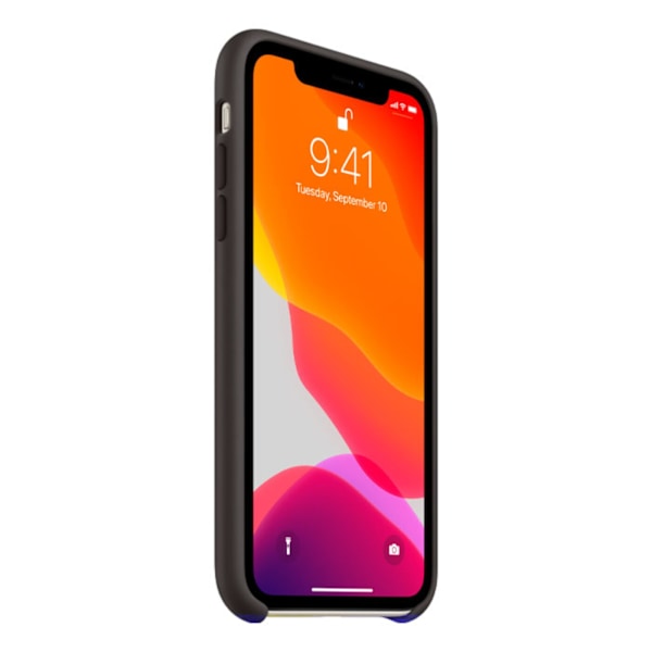 APPLE SILIKON SKAL TILL IPHONE 11 - SVART