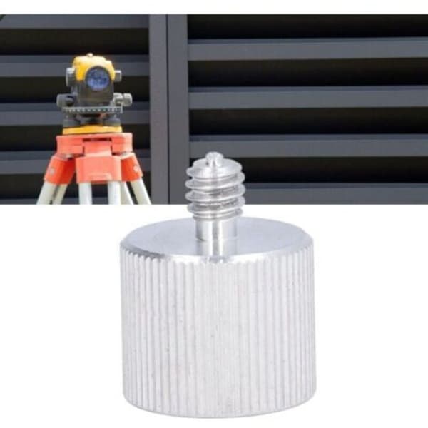 3-delt laserniveau stativadapter, 5/8\" hun til 1/4\" til mikrofonstativ, kamera, gevindreduceringsadapter