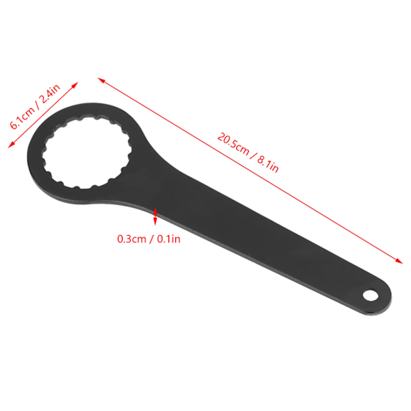 ZTTO Cykelvevlagernyckel för BB91/BB109/BB30SH/PF30SH/BB86-30/BB30-30 BB-verktyg Svart