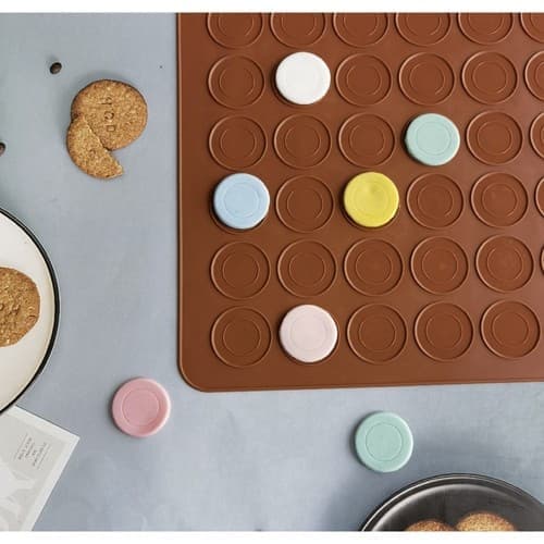 Macaron-silikonikakkuvuoka - 48 paikkaa