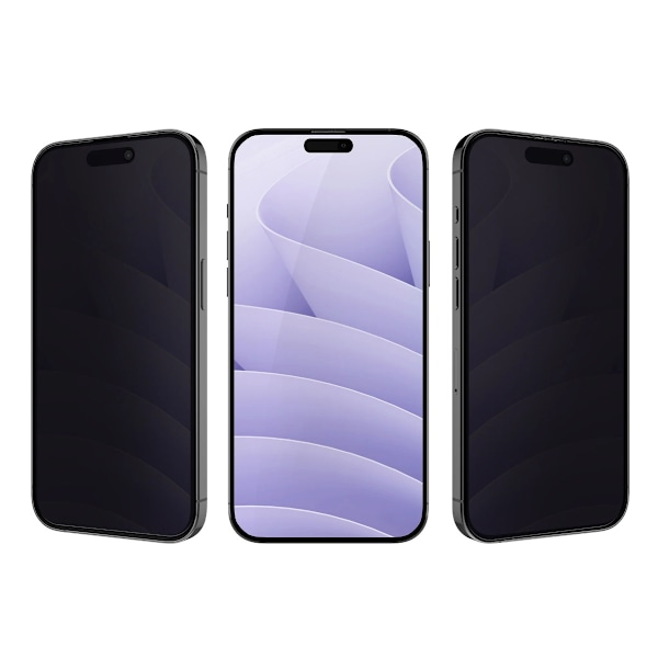Iphone 15 Pro/ProMax/Plus/skal skärmskydd privacy - ANTISPY IPHONE 15 PRO ANTISPY IPHONE 15 PRO