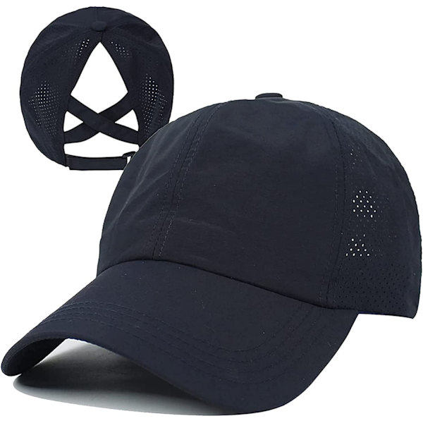 Unisex andningsbar full mesh baseballkeps snabb torkande löparkeps