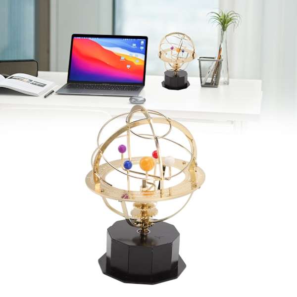 Grand Orrery Modell av Solsystemet Metall Solsystem Modell Dekoration för Tonåringar