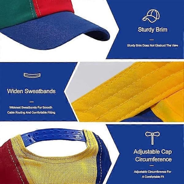 Propellercap, Propellerhatt, Propeller baseballcap, Justerbar helikoptercap, Propellercap