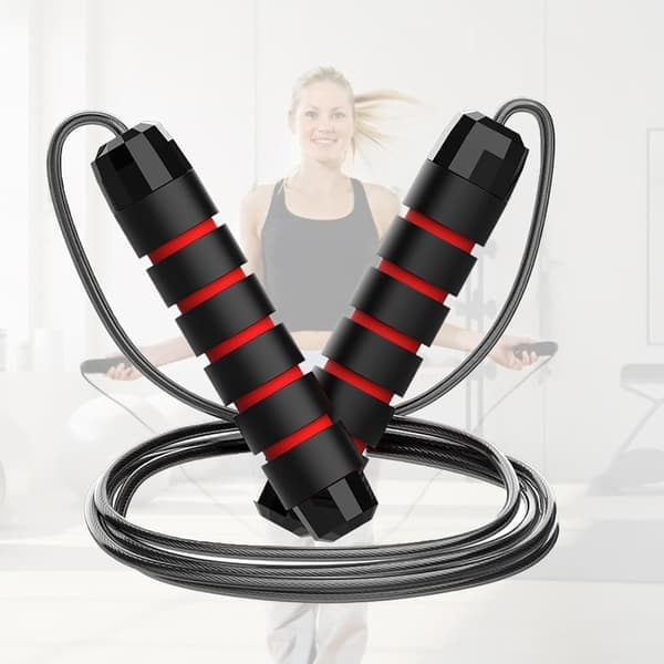 Adjustable Jump Rope Fast Jump Rope Training and Slimming Fitness Training Strength Training Jump Rope