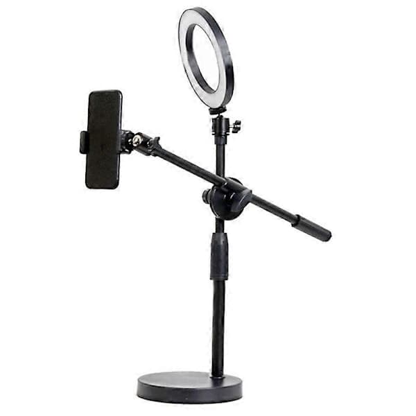 Table Stand with Phone Holder and Extendable Arm