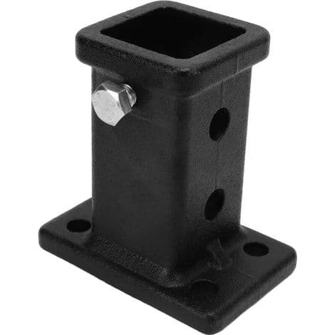2-inch Trailer Hitch Receiver Adapter - Cast Steel - Compatible with Standard Hitches - Quick Installation Without Modification