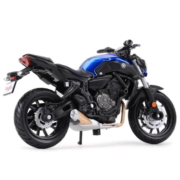 Maisto 1:18 2018 Yamaha Mt07 Statisk Støbt Køretøj Samlerobjekt Hobby Motorcykel Model Legetøj