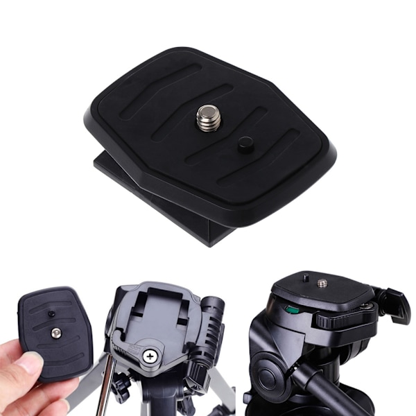 Snabbkopplingsplatta Universal QB-4W Stativskruvadapter För YUNTENG Velbon för