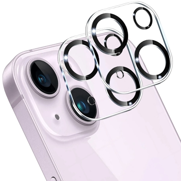 2-Pack iPhone 14 Linsskydd