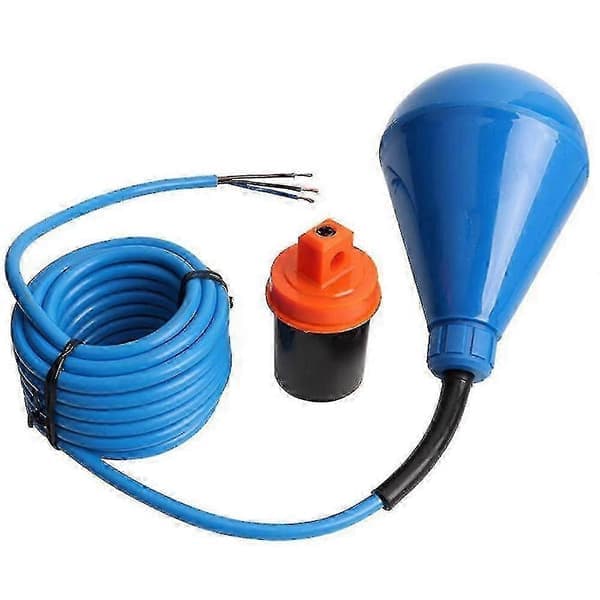 Kraftig niveaføler til spildevandsapplikationer, 4-meter kabel.
