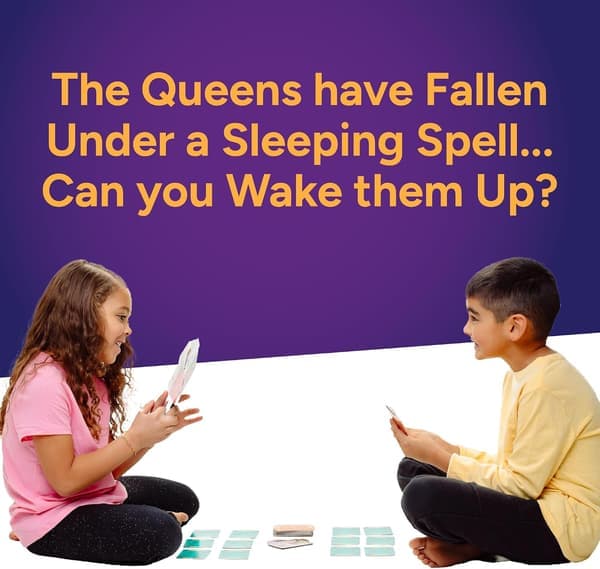 Sleeping Queens -korttipeli | Perhestrategiapeli | Englantilainen opettavainen korttipeli Sleeping Queen 1 1 1