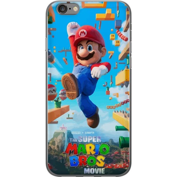 Apple iPhone 6 Genomskinligt Skal Super Mario Bros