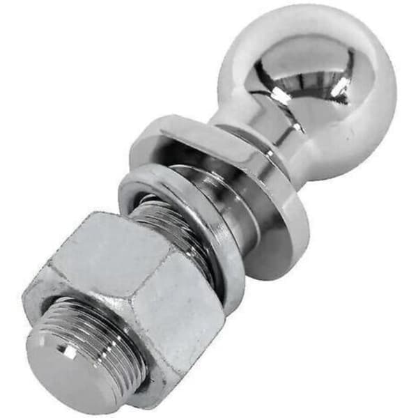 Krom 50 mm dragkula, släpvagnsdelar, husbilstillbehör