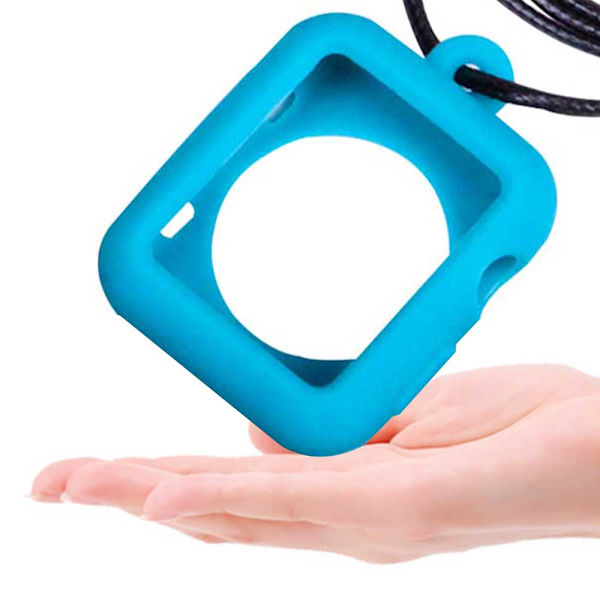Apple Watch fickursarmband ersättning silikonfodral kompatibelt med Apple Watch Series 5 4 3 2 1 38mm röd
