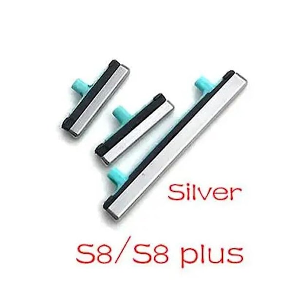 Ny strömknapp och volymknapp för Samsung Galaxy Note 8 S8 S9 S10 Plus s8 s8 plus silver s8 s8 plus silver
