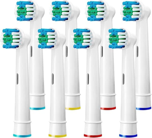 Velegnet til Braun Oral B elektrisk tandbørste udskiftningsbørste (8-pak)