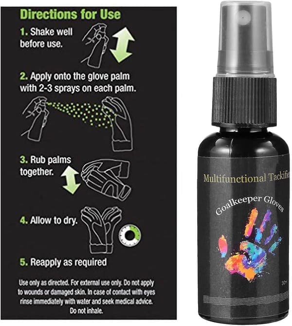 Målvaktshandske Spray - 30 ml Halkskydd Greppförbättring för Fotbollshandskar