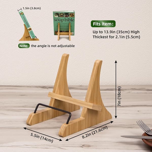 Pladestativ - Vinylholder - Displaystativ - Holdbart - Dekorativ og funktionel accent - Til malerier - Noder - Magasiner - Håndværk - Pladeholder