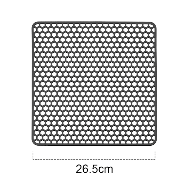 Diskhoavlopp Silikonmatta Skyddsplatta, Silikonmattor Bänkskydd, Värmebeständig, Lätt att Rengöra