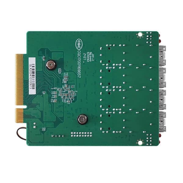 I350 Gigabit Fiberoptisk Netværkskort Skabelon 4SFP Interface