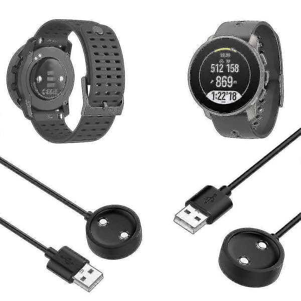 Hurtigladerholder Ladekabel Strømadapterstasjon For Suunto 9 Peak Pro