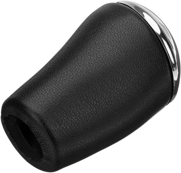 Egnet til 6-trins læder gearknop, krom, til Mazda 3 BK BL CW 6, 5, 3-serien CX-7 MX-5