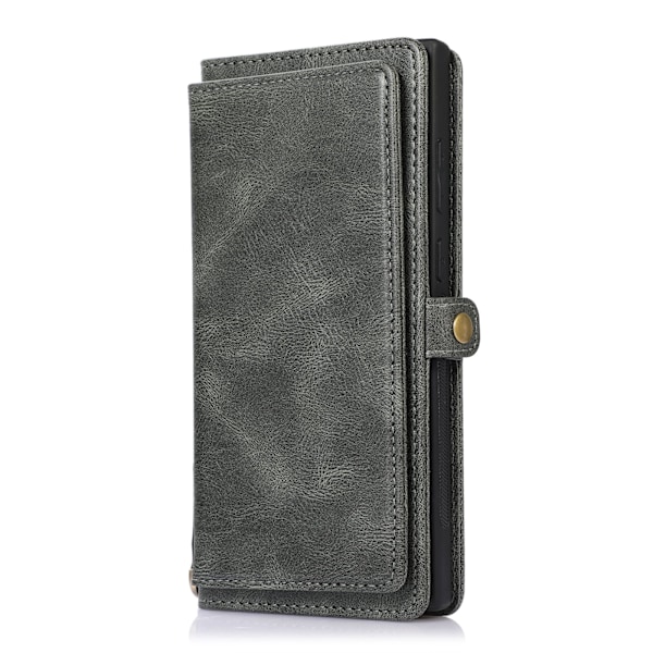 Samsung Galaxy S22 Ultra - Robust 2-1 Plånboksfodral Svart Svart