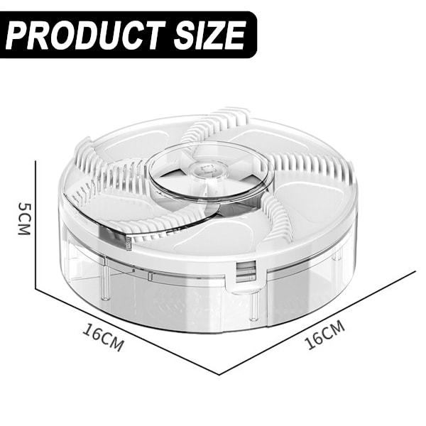Elektrisk flugfälla, automatisk roterande återanvändbar fångare för husflugor, omedelbar snabb inomhus flugkontroll