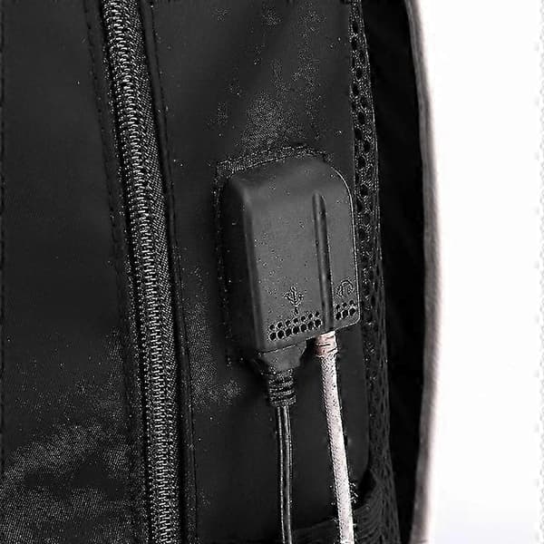 USB-latausreppu opiskelijoille, suuri matkakassi