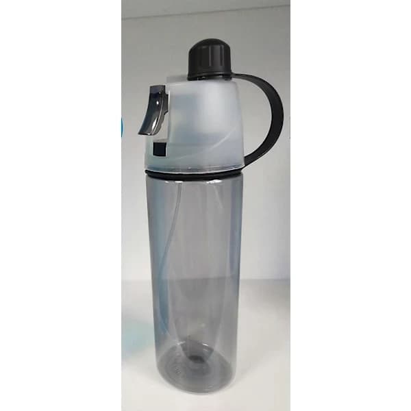 Sprayflaske for barn, giftfri og BPA-fri, 600 ml Grå