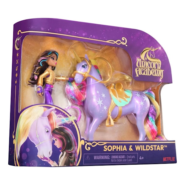 Unicorn Academy Docka och Enhörning Sophia & Wildstar multifärg