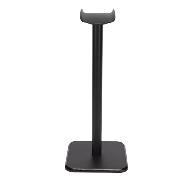 Hörlursstativ Rundade Hörn Anti Slip Bas TPU-bricka Robust Metallstång Headset-hållare för Hemspelskontor Svart