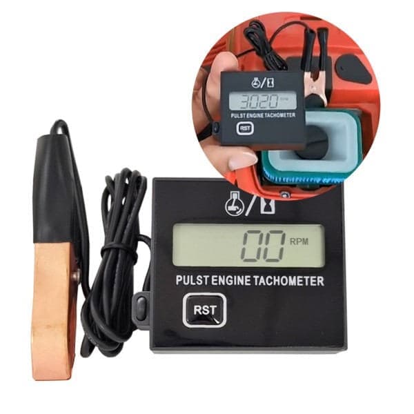 Turteller Bensinmotor Induktiv Speedometer Bil Slag Turteller