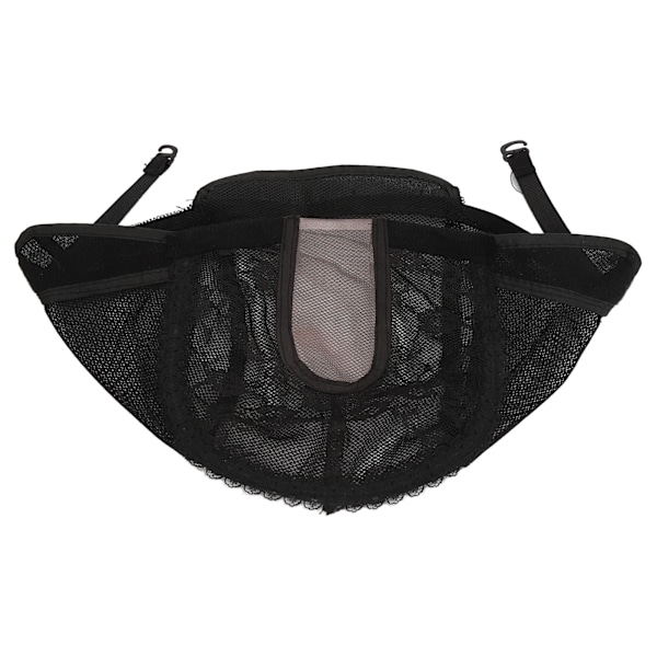3 st perukmössor mjuka andningsbara flexibla nylon dome strumpor perukmössa för att göra peruker kvinnor män