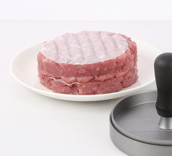 Non-Stick Burgerpress med 100 Vaxpapper