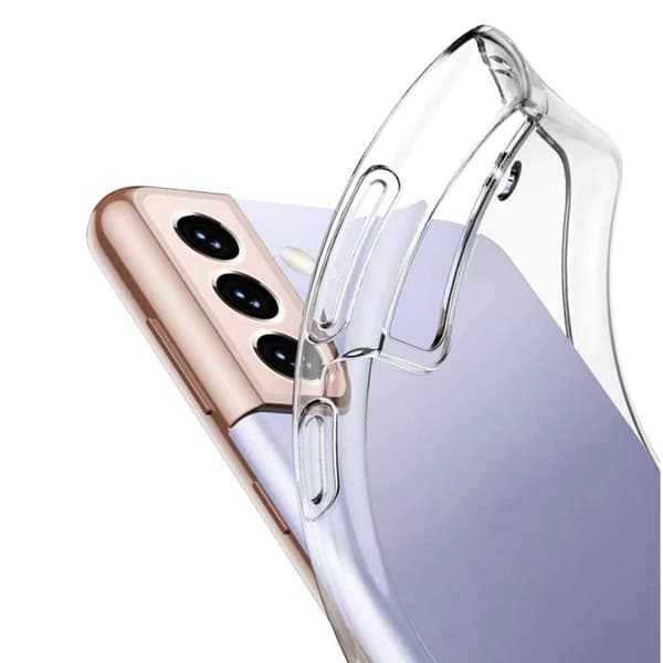 Galaxy S21 FE Kuori Läpinäkyvä Ohut transparent