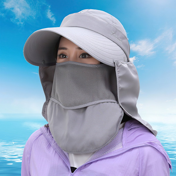Solskydd Vikbart UV-skydd Fiskehatt Solhatt Rosa Rosa