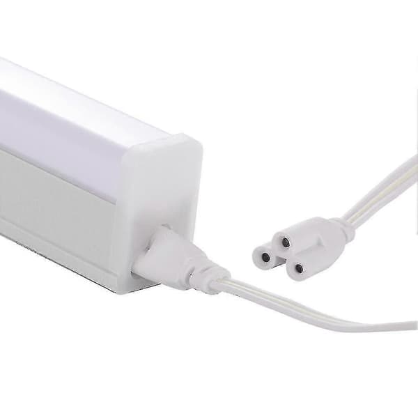 LED-rør T5 Lampe 220v Lysrør 9w 14w 18w LED Vegglampe Hvitt lys White light 0.3m