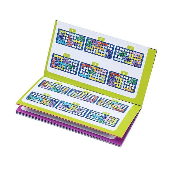 IQ FIT Pyramid Logiikkapulmapeli 120 Haastetta 3D Aivojumppalelu Lapsille Aikuisille MultiColor