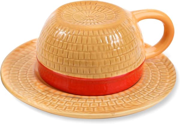 Coffee Cup with Hat, Ceramic Mug, Christmas, Birthday, and Anniversary Gift