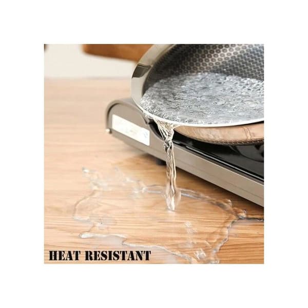 Rund duk - PVC - Transparent - Halkfri - Vattentät - 60 cm