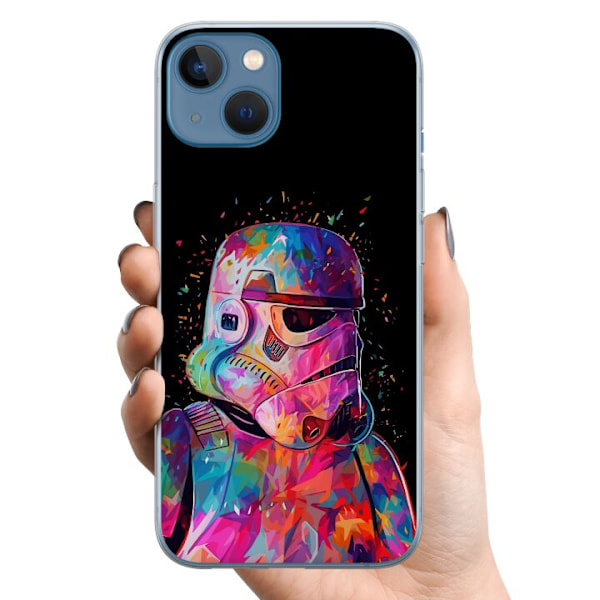 Apple iPhone 13 TPU Mobilskal Star Wars Stormtrooper